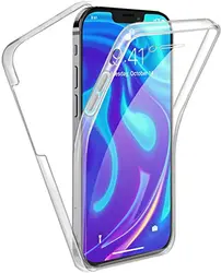 Transparent Double - Sided 360° Full Body Protective Case with Durable PC & TPU Construction - iPhone 7 8 Plus (Clear)