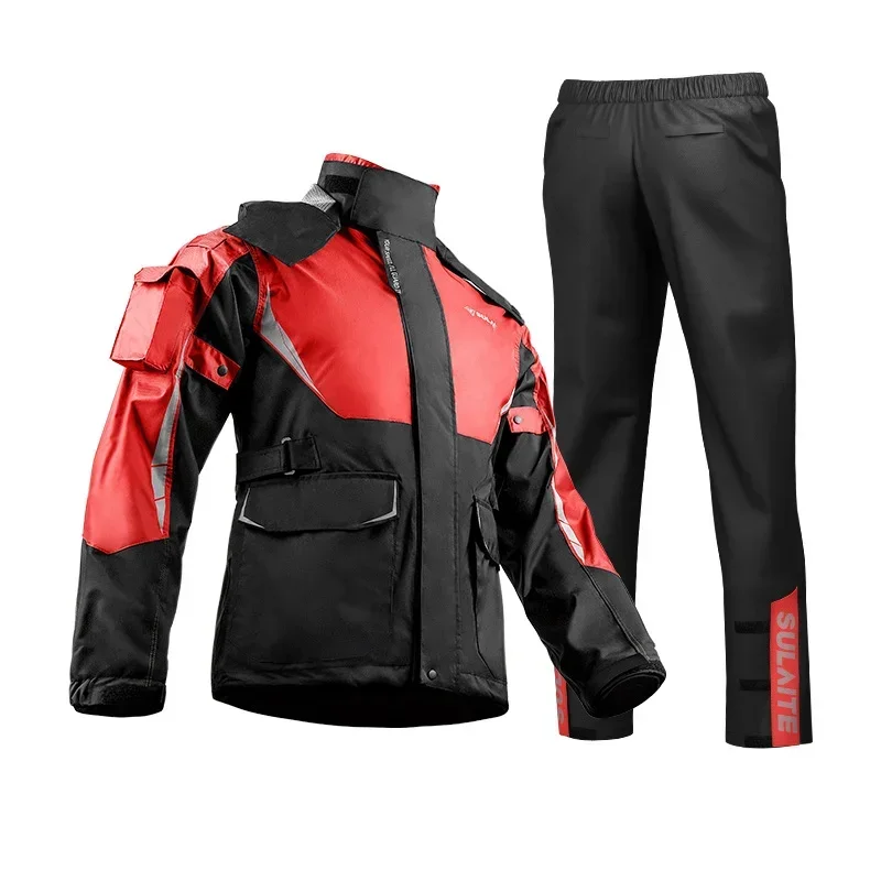 

Motorcycle Riding Raincoat Outdoor Hiking Jacket Set Waterproof Breathable Wear Resistant Dirt For Motorcycle Travel Equipment