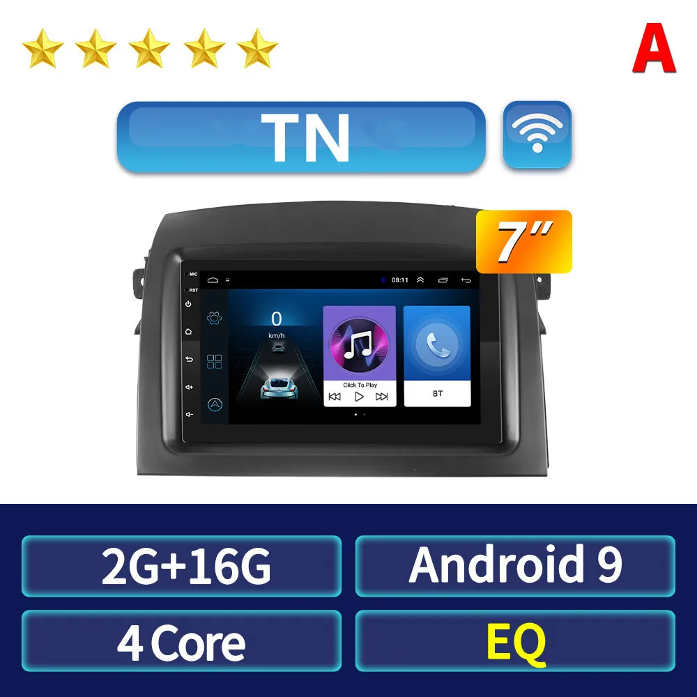 Android 10 Car Multimedia video Player For Toyota Sienna 7 inch Auto Stereo 2 din 2004-2010 Car Radio GPS Navigation 360 2Din car audio video player Car Multimedia Players