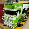 6*6 1/14 Scale RC Tractor Truck Metal Car 3-speed Model with Light Sound Smoking Painted Assembled Remote Control Customized Toy 3