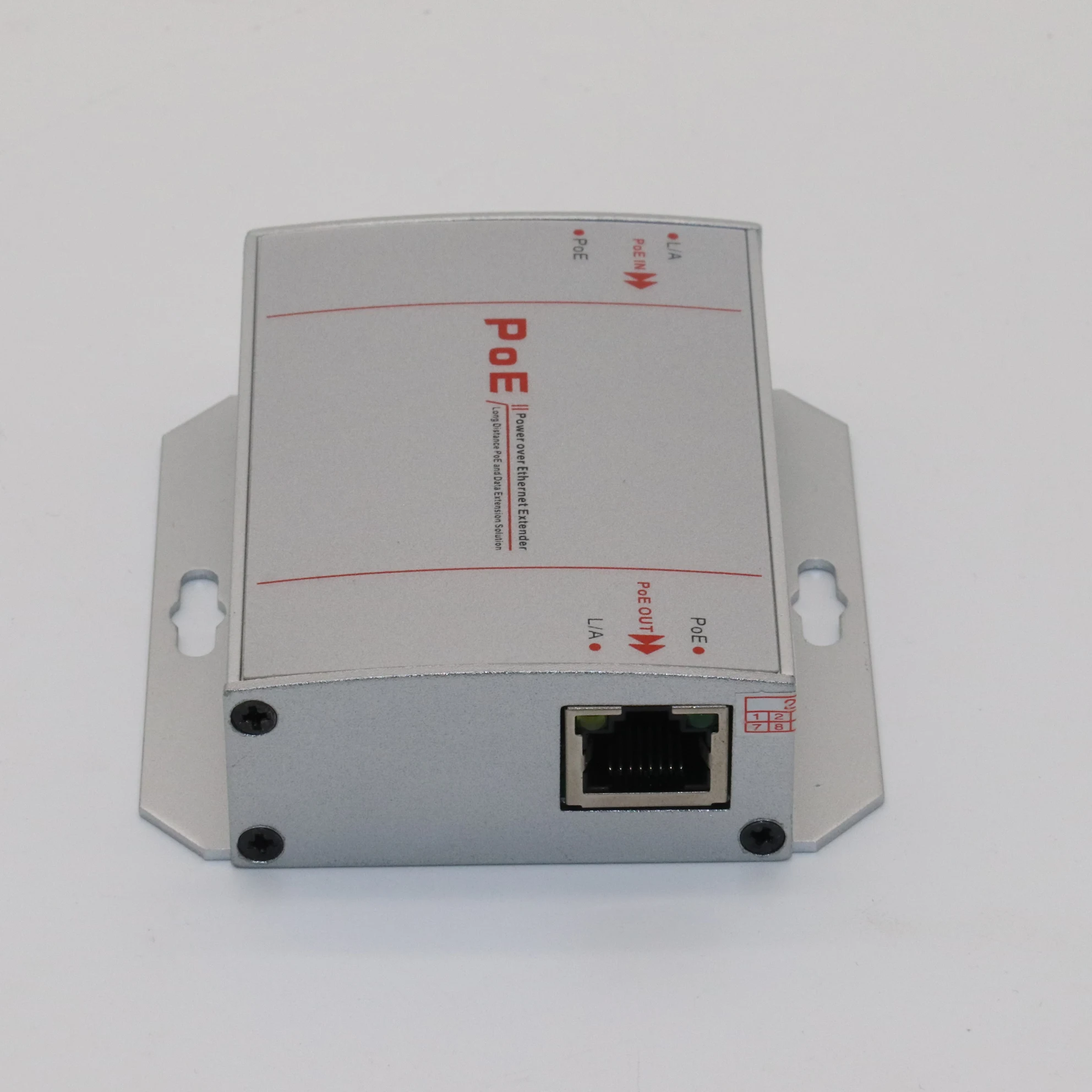 POE 익스텐더 2포트 100Mbps(IEEE 802.3af 표준 송신기 포함) NVR IP 카메라용 무선 AP DIY 1*입력 + 1*출력 200m