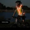 Safety Vest USB Rechargeable Adjustable & Elastic High Visibility Running Vest LED Safety Running Vest for Runners Night Walking 2