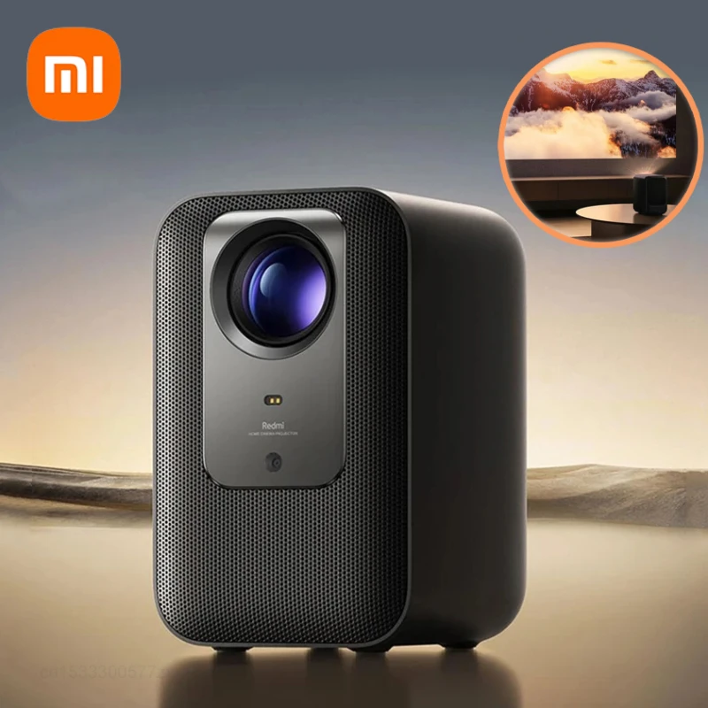 Xiaomi Redmi Projector2 Pro Portable 1080P Risoluzione Auto Focus Miui Per Tv Correzione Automatica Wanos Panorama Sound Dual-Band Home