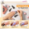 Rosalind New 24Pcs/Set Gel Nail Polish With Gittler Top Coat Set Summer Trend Colors Soak Off UV Lamp For Nail Art Design 5