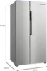 15.6 Counter Depth Full Size Refrigerator, Side Doors, Stainless, 15.8 cu ft 2