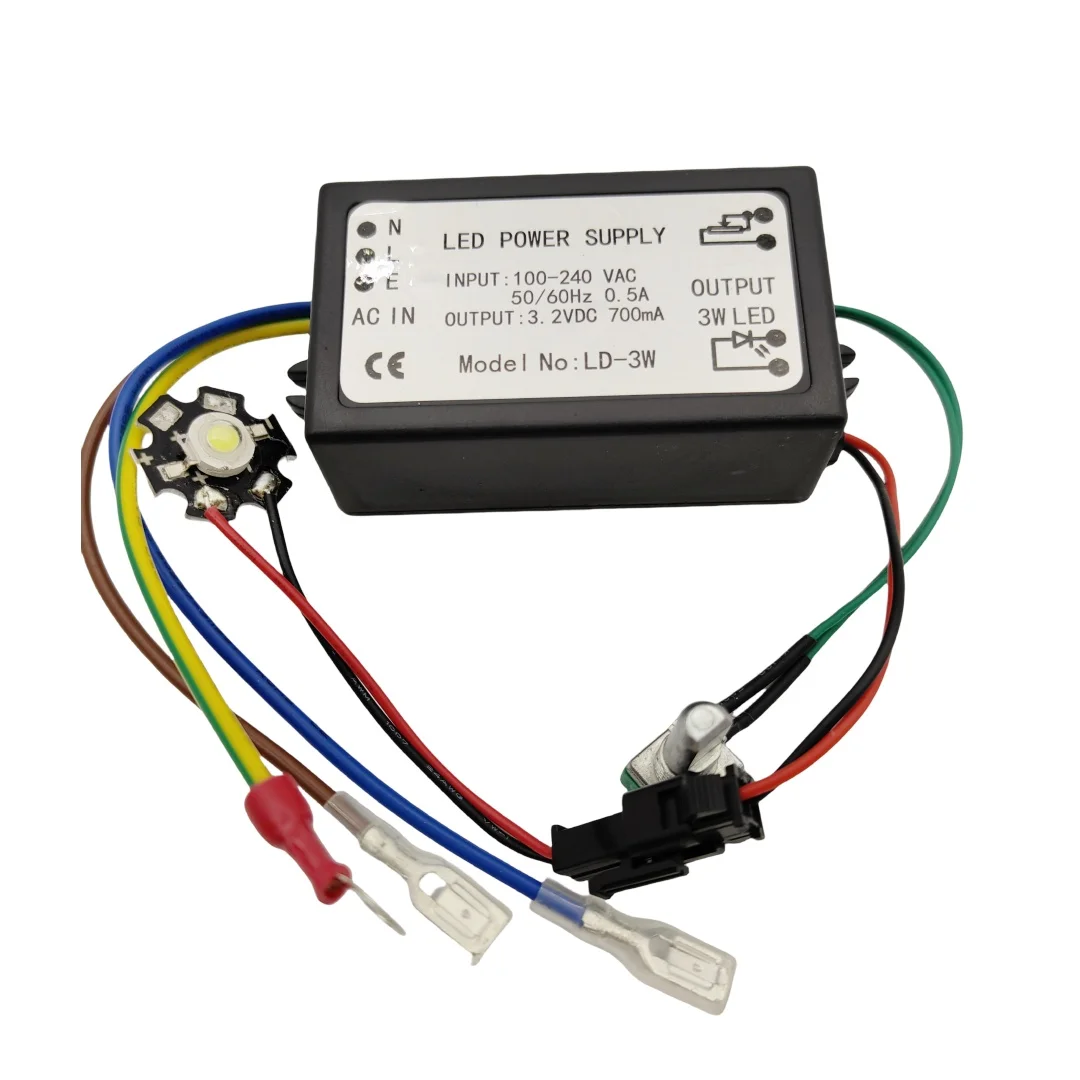 Microscope Lamp 3W 5W LED Light Microscope Power Supply Light Source