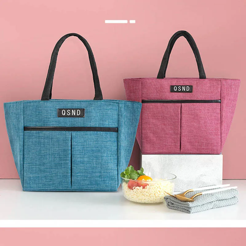 Lunch Bag Fashion Kid Women Men Thermal Insulation Waterproof Portable Picnic Insulated Food Storage Box Tote Lunch Bag