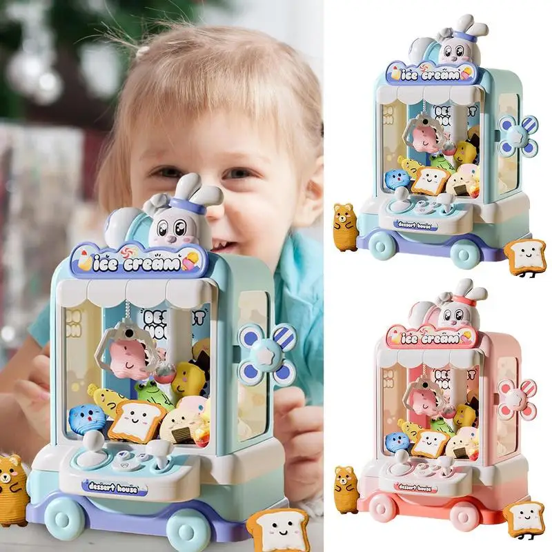 Kids Claw Machine Household Arcade Claw Grabber Vending Dispenser Home Claw Catch Toy Vending Machines For Girls Kids Children 2