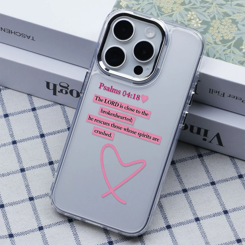 Inspirational Bible Verse Dustproof Protective Phone Case