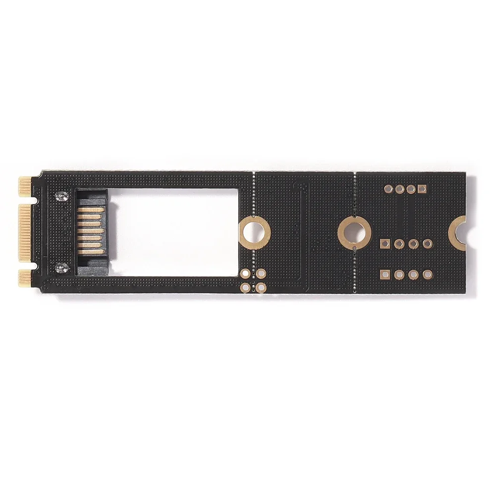 M.2 SATA Adapter M.2 NGFF to SATA3.0 7 Pin Converter Adapter M2 B-M Key to SATA3.0 Card for 2242 2260 2280 SDD Connector