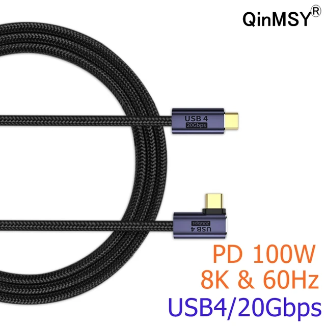 혁신적인 USB4.0 썬더볼트 3 케이블: 고속 충전 및 데이터 전송의 완벽한 조화