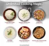 6-Cup (Uncooked) / 12-Cup (Cooked) Induction Heating Twin Pressure Rice Cooker with Nonstick Inner Pot, 16 Menu Modes, 3 Voice 5