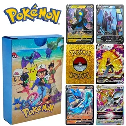Pokemon New Style Diamond Shiny Colorful Rainbow Gold Silver Black Cards VMAX VSTAR GX Pikachu Arceus English Card Toys Gifts