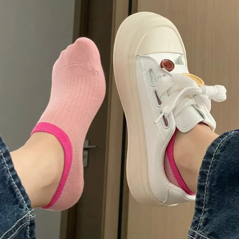 Women No Show Socks Summer Fashion Thin Section Non-slip Colored Boneless Low Cut Sock woman socks women socks