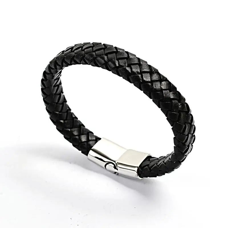 men-s-popular-genuine-leather-bracelet-wrap (3)