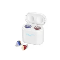 4 Channels Rechargeable Hearing Amplifier to Aid and Assist Hearing Premium Comfort Design and Nearly Invisible for Seniors Adul 1