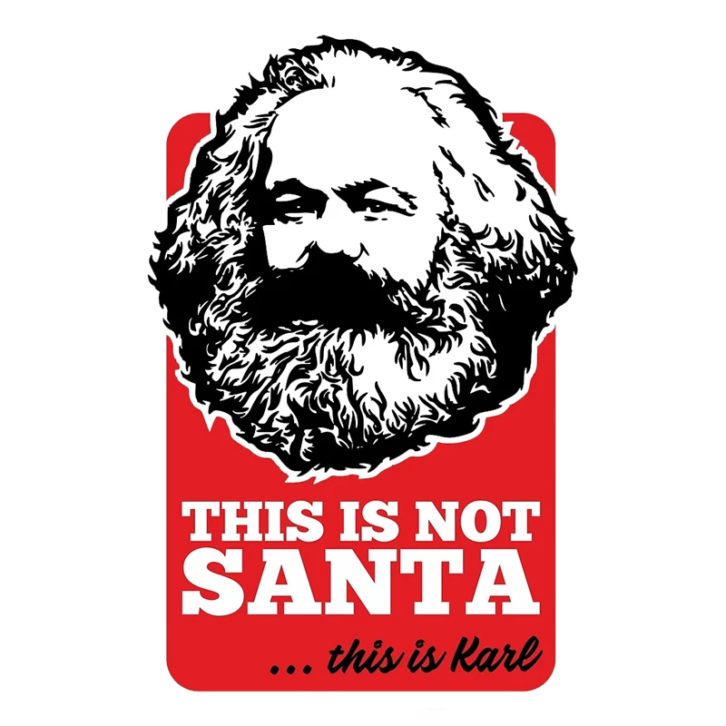 

11284# This is not SANTA Funny Vinyl Decal Car Sticker Waterproof Decors Pegatinas Para Coche Car Accessories