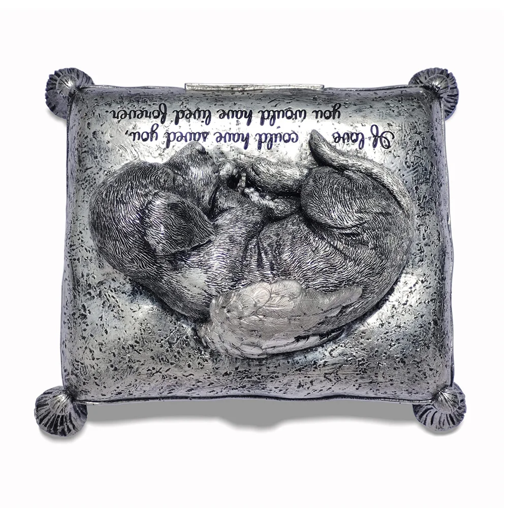 Pet Urns for Dogs Ashes-Memorial Dog Urns for Ashes with Personalized Engraving Your Pet's Name, Date