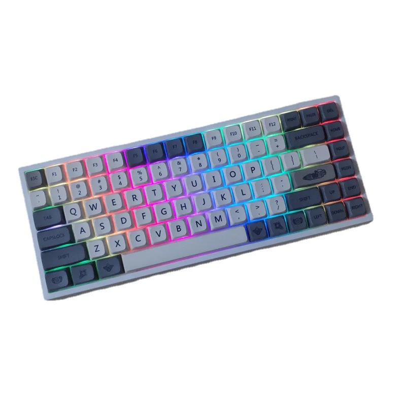 

Wired / Bluetooth Keycool Mini84 RGB Hot swap keyboard with XDA Keycap Type C cable