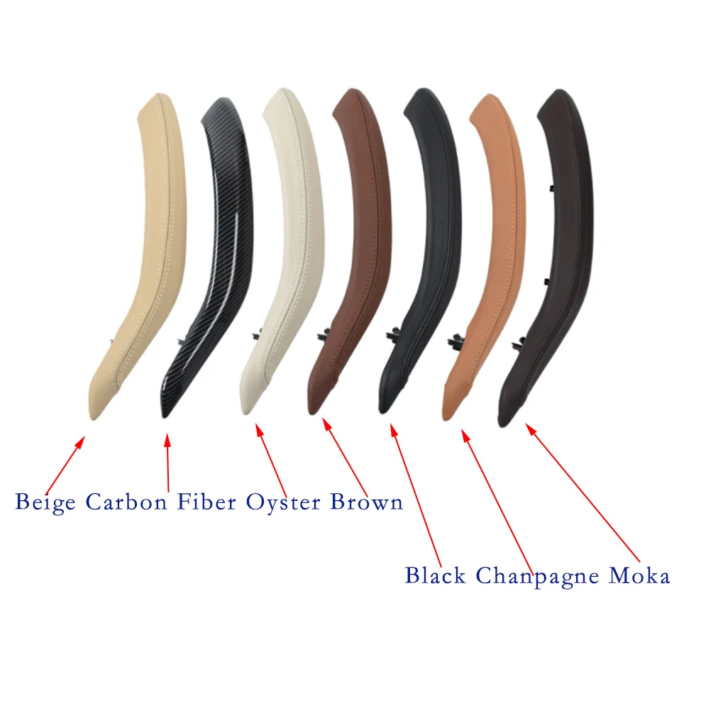 

Наружная кожаная накладка на левую дверь для BMW X5 X6 F15 F16 2014-2018