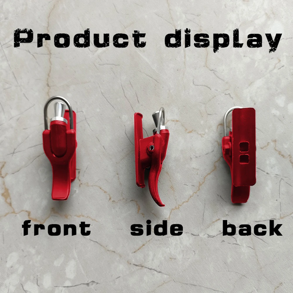 Thumb Button Surfing Casting Tool Bionic Finger Design Trigger Barrel Clip Cannon Surf Fishing Trigger Aid Fish Finger Protector