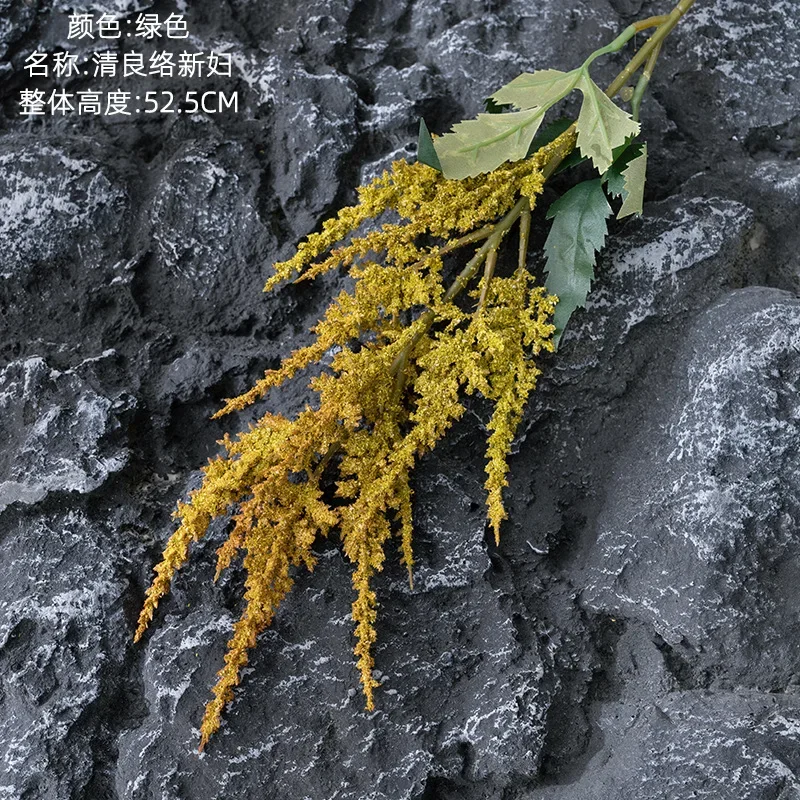 Quercetin Artificial Flower Bouquet for Wedding and Home Decoration