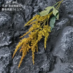 Quercetin Artificial Flower Bouquet for Wedding and Home Decoration (Green)