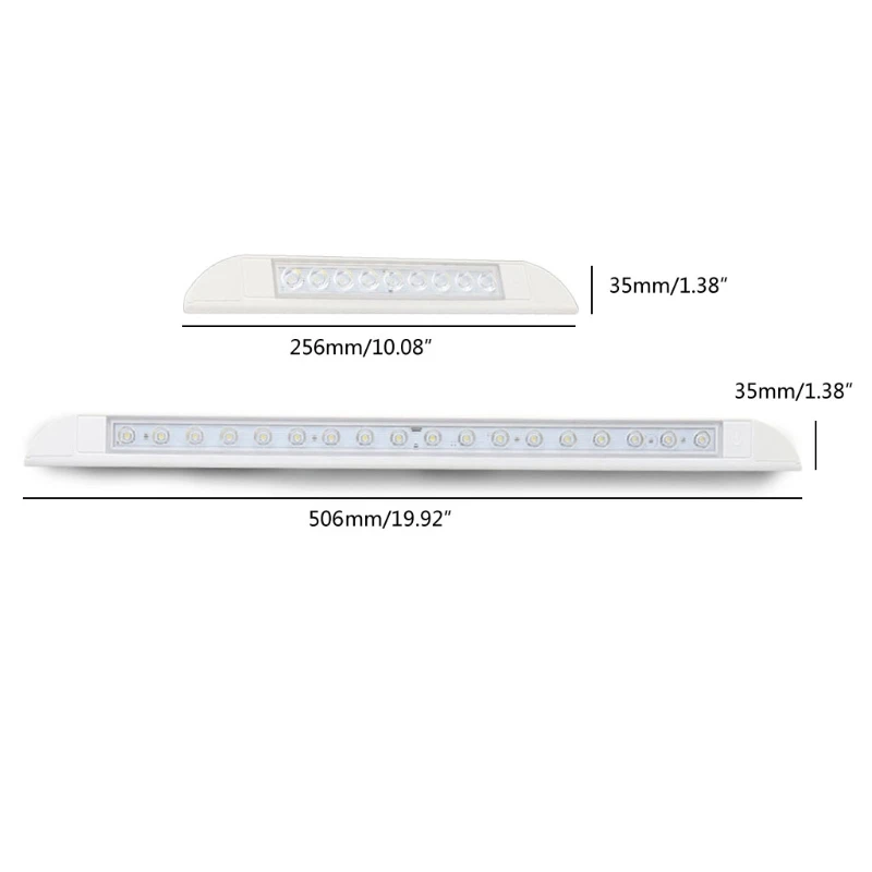 Per Rv Yacht Car Reading Light Led Car Lights Trunk Light Rv Interior Plafoniera Tenda Da Sole Striscia Di Luce Esterna Impermeabile