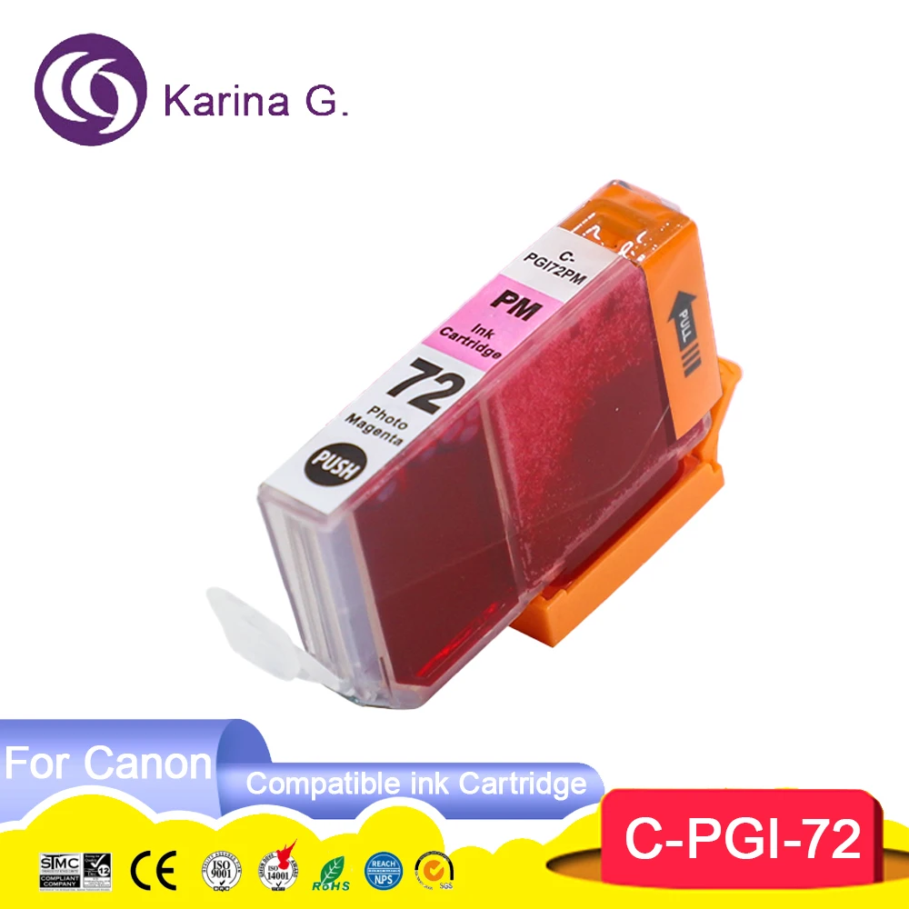 PGI72 PGI-72 PGI 72 Premium Color Compatible Printer Inkjet Ink Cartridge for P