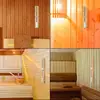 ChuHan Rotation Sauna Timer 15 Minutes Sauna Hourglas Sandglass Wooden White Sand Hourglass for Sauna Room Accessories 6