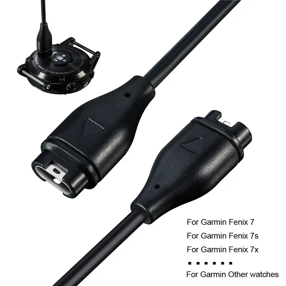 Fashion Replacement Portable Watch Accessories USB Cable Charging Cord Charger Power Adapter For Garmin Fenix 7 7s 7x