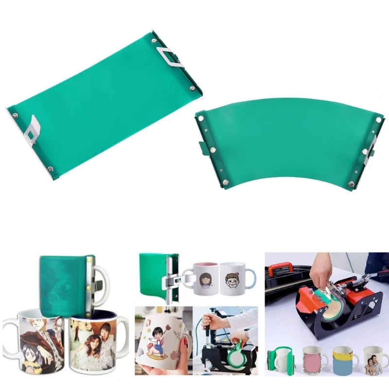 Silicone Tumbler Wrap 11OZ 12OZ 15OZ Sublimation Silicone Mug Wrap Temperature Resistance Silicone Mug Cup Clamp for Mugs Printing
