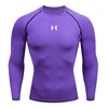 Men Running Compression T-shirt Long sleeves Sport Tees Gym Fitness Sweatshirt Male Jogging Tracksuit Homme Athletic Shirt Tops 3