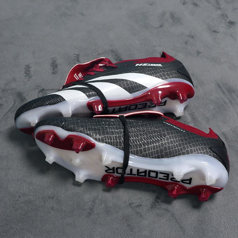 Description Picture 5 of item2460FG High Quality Mens Soccer Shoes Non-Slip Turf Soccer Cleats for Kids TF/FG Training Football Boots Chuteira Campo 35-45