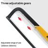 12 Inch Hacksaw with Coated Handle PP Handle Hacksaw Adjustable Metal Saw for Metal/Wood/Tree/PVC/Meat Sharp Cutting Hand Saw 4