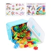 Q9QB 200Pcs Snow Building Blocks DIY STEM Toy Montessori Building Set for Children 5 6 7 Interactive Learning Toy Kids Gift 1