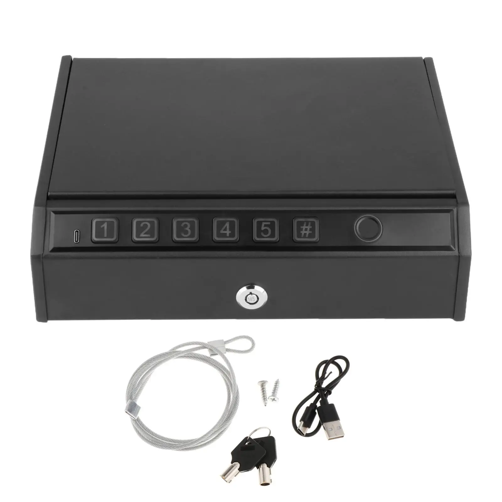 Portable Safe Box Large Capacity with Fingerprint Lock Portable Insurance Storage Box for Travel Hotel Dormitory Outdoor Home Portable Safe Box Large Capacity with Fingerprint Lock Portable Insurance Storage Box for Travel Hotel Dormitory Outdoor Home