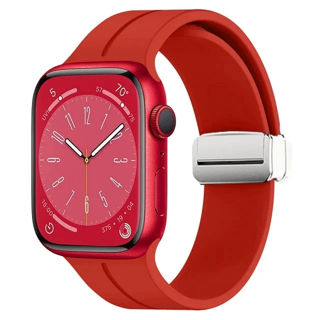 Magnetic Buckle Silicone Strap