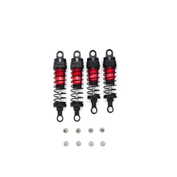 4PCS YSIDO High - Performance Shock Absorber Dampers for RC Off - Road Cars (Deep Red)