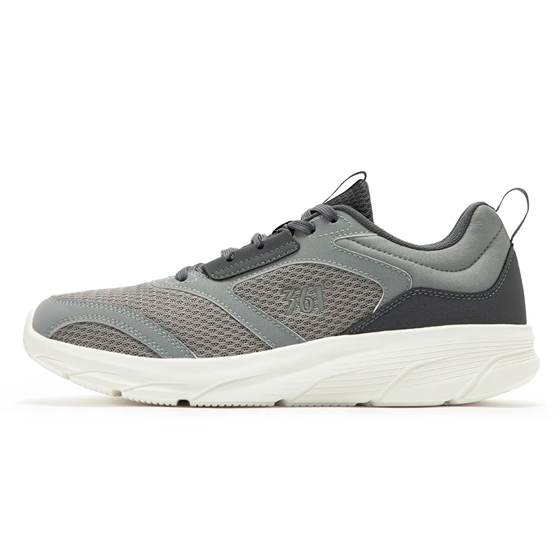 361 Degrees Sport Shoes Men Mesh Breathable Thick Soled Casual Shock Absorbing Outdoor Casual All-Match Male Sneaker 672412202 running shoes men sneakers