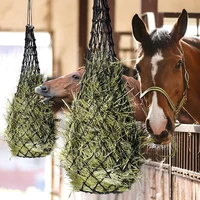 Haylage Net Durable Horse Care Products Small Holed Hay Net Haynet Equipment Slow Feed Hay Feeder Net Bags For Horse 1