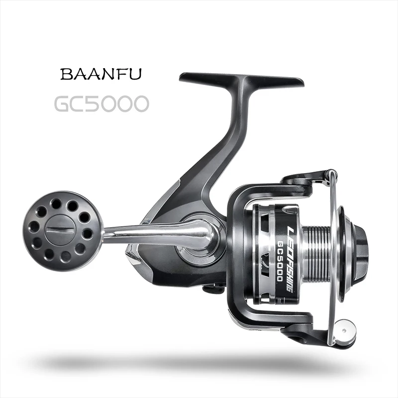 

Spinning Fishing Reels Left/Right Hand Interchangeable 5.5:1 Gear Ratio 190g Ultralight Baitcasting Reel Freshwater Fishing Coil