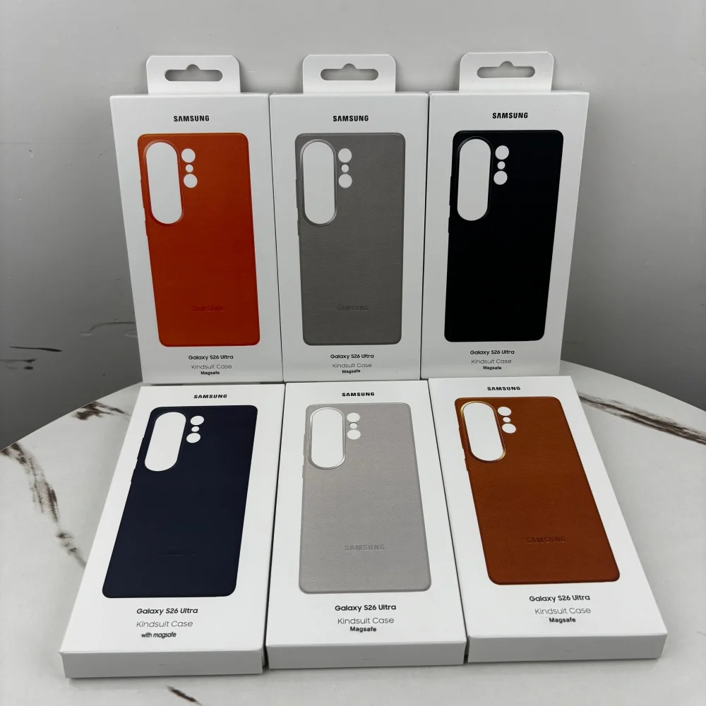 Leather Magnetic Phone Case Cover - Soft Internal Luxury Back Protective Shell