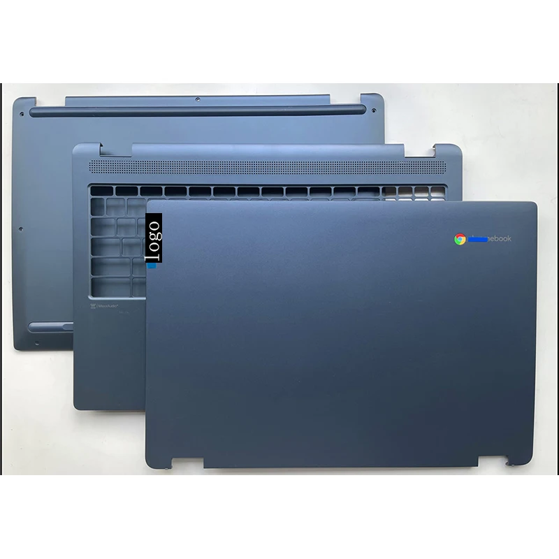 Original para Lenovo Ideapad Flex Chrome11m836 82km Lcd Voltar Capa Palmrest Case Superior Inferior Base Escudo Azul 5cb1c90955 Novo