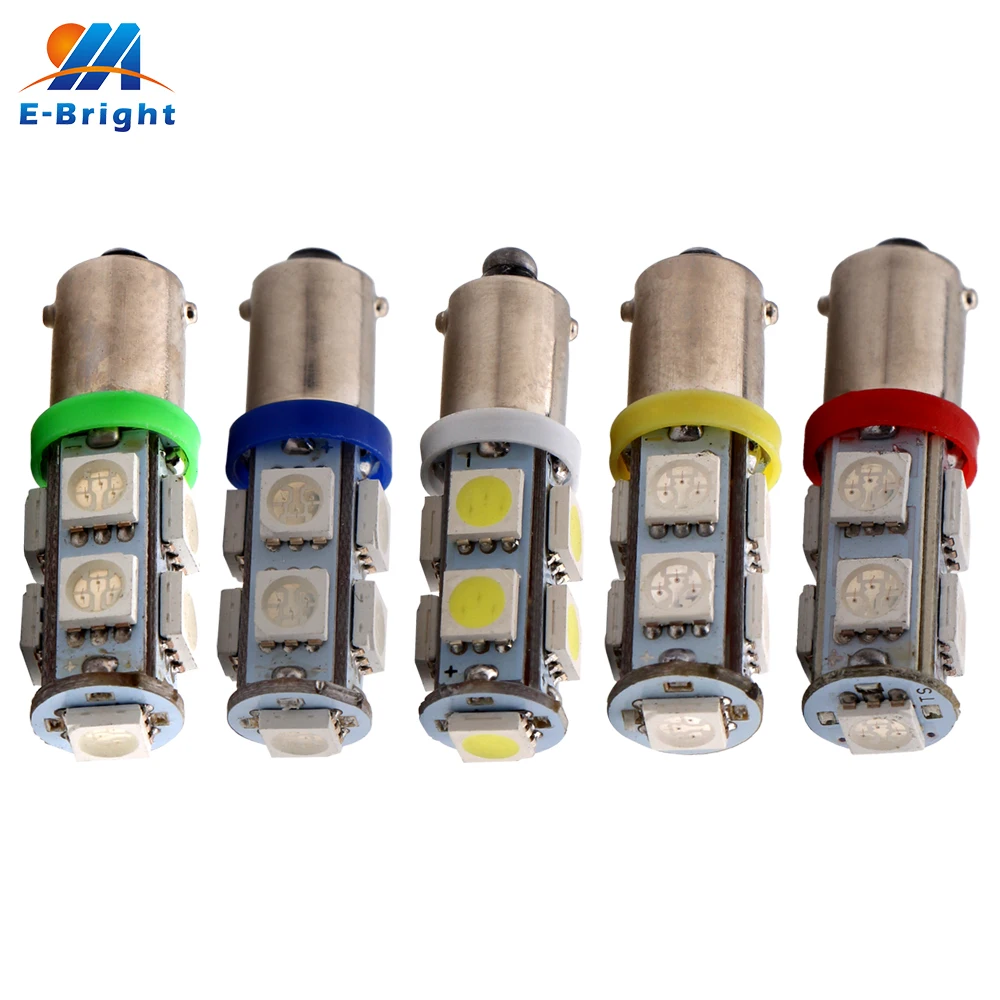 10 шт., лампы для багажника автомобиля Ba9s T11 T4w 9Smd 5050 10 шт., лампы для багажника автомобиля Ba9s T11 T4w 9Smd 5050