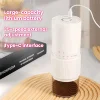 New Portable Electric Coffee Bean Grinder Household 1000mAh 30 Gears Externally Adjustable Coffee Machine Rechargeable Grinders 5