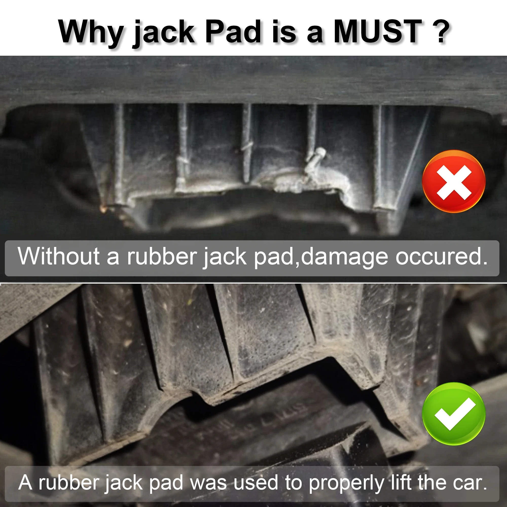 Jack Pad Under Car Support Pad Lifting 51717169981 for BMW 1 3 4 6 Series F series Car Accessories