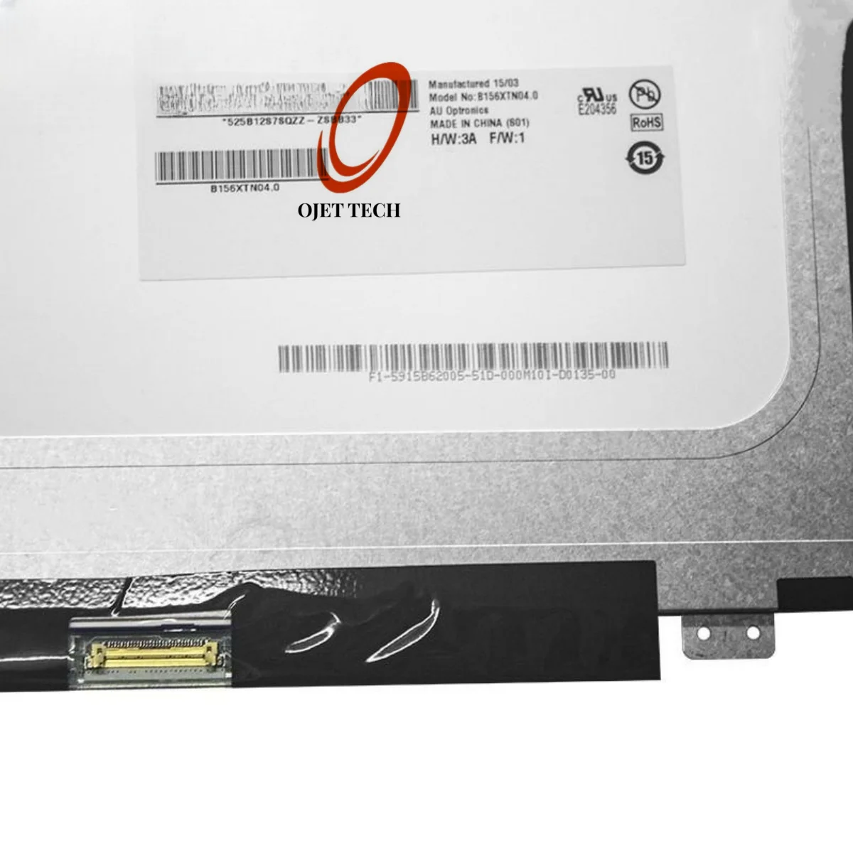 Display de Matriz Lcd para Laptop Tela de 156 Polegada B156xtn04.0 B156xtn04.1 B156xtn04.3 Nt156whm-n12 B156xtn07.0 07 hd 1366x768 30pin Edp - Imagem 3