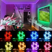 5V Usb Led Lights For Room 5050 Rgb Led Strip 5 1 Meter Diode Tape Gamer Decoration Ice String Bar Lighting Adhesive Led Ribbon - Image 6