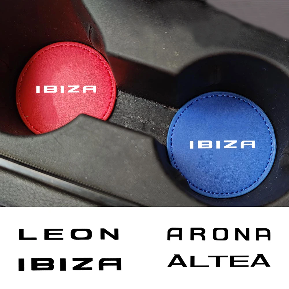 2 PCS Car Water Cup Mat Bottle Holder Anti Slip Pad For Seat TOLEDO